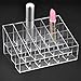 TRIXES Clear 24 Makeup Lipstick Cosmetic Storage Display Stand Rack Holder Organiser