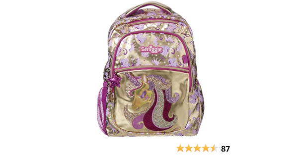 gold smiggle backpack