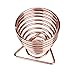 Covermason Alloy Sponge Stand Makeup Stencil Egg Powder Puff Display Drying Holder Rack (Rose Gold)