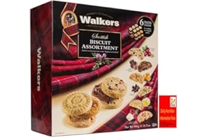 Walkers Shortbread Scottish Biscuit Assortment, 900g Box, Varities Biscuits with zamfoods nurtirion pack | 54 Cookies, 6 Varieties & Handy Packs | Christmas, Fathers & Mothers day gift (1, 900g)