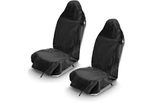 Einesin Funda de Asiento Delantero para Coche Anti-Sudor, Fundas Asientos Coche Universales, Funda de Asiento Delantero Impermeable para Coche