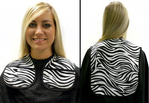 Hair Tools Zebra Print Hairdressing Cutting Collar Extra Long