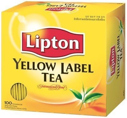 Lipton Yellow Label Tea 100 Tea Bags 200g
