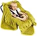 BabyMatex ** APPLE ** Cosy Baby Infant Hooded Soft Blanket With SeatBelt Hole for car seat, stroller, pram, travel, bed and more