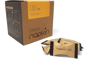 Napkin CREHO One 96 Lingettes compressées en Viscose