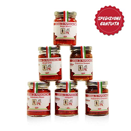 Kit Peperoncino Fuego - Prodotti al peperoncino Mr PIC - Mr PIC: il Peperoncino Toscano di qualità - Carmazzi: la più ampia linea di prodotti piccanti in Italia