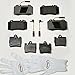 Produktbild Autoparts-Online Set 60009629 Bremsbeläge/Bremsklötze/Bremsen + Warnkontakte für Vorne + Hinten