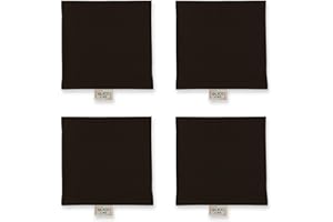 Glico Line Fascia Protettiva per Diabete Unisex per Adulti e Bambini, Fascia Braccio Copri Sensori Glicemici e Micoinfusori, Made in Italy, Nero, 4 pezzi, M