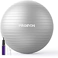 PROIRON Extra Thick Exercise Pregnancy Ball 55cm 65cm 75cm, Anti-Burst Gym Ball, Swiss Ball with Pump for Yoga, Labour, Pilates, Fitness, Stability