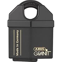 Abus 37/60 B/DF - Candado (acero reforzado, anticorrosión, 65 mm)