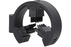 Heitune TP812 Universal Repose-flèche Brosse Remplacement de l'équipement Accessoire for Tir à l'arc Composite Arc recourbé (Noir)