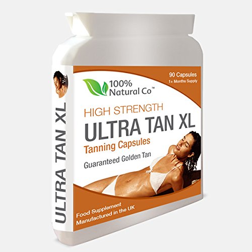 Tanning Capsules Ultra Tan XL 100% Natural Co High Strength