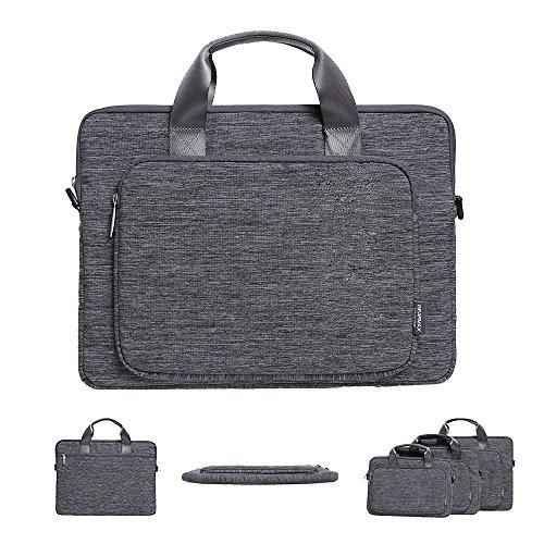 Acxeon Business Laptop Messenger Sling Umhängetasche Notebook Laptop Anzug Stoff Multifunktionale Fall Tragetasche für MacBook Pro / Air Surface pro 3 / 4 Notebook (15 '' ~ 15,4 '')