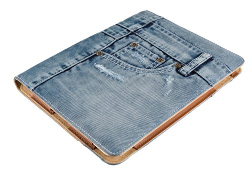 Trust Jeans Folio Stand für Apple iPad 2/3/4 blau - 3