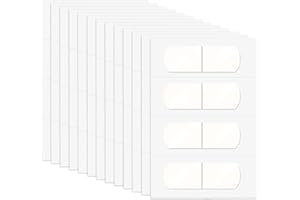 JAARSSHO 80 Stück Face Tape,Face Tape Lifting Gesicht,Transparent Gesichtstape 4 cm×1.5 cm,Anti-Falten,Hohe Viskosität,Geeignet zur Straffung der Haut im Gesicht am Hals und an Schlaffen Augen