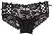 Produktbild schöne Füchsin Floral Black Lace kurze Größe (34-46)