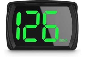 MOMOTOU Universal Car GPS Digital Speedometer HUD 5V USB Head-Up Display 3.5 cm Large Font Display KMH/MPH for Car Bicycle Motorcycle (KM/H)