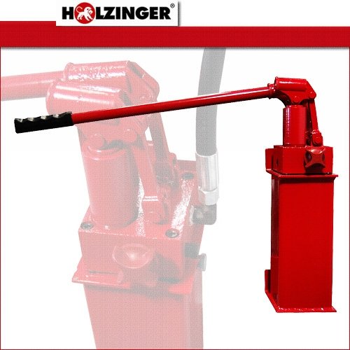 Holzinger Werkstattpresse – HWP30T-M, 30T, 130-820mm mit Manometer - 7