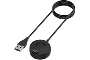DEWFIGS ㅤ Ladekabel für Fenix, Ladekabel Uhr Kompatibel mit Venu 2/2 Plus/2S/SQ 2, Vivoactive 3/4/4S/5, Fenix 7/7S/7X/6/6S/6X Pro, Forerunner 45/245/745 Uhren, USB Sync Daten-Ladestation mit 1 m Kabel