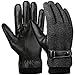 Price comparison product image VBIGER Mens Gloves PU Leather Touch Screen Outdoor Winter Gloves M