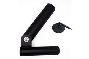 QIBYLIFT Barbell T-Bar Row with Insert - 360° Landmine Fits 2 Inch Olympic Bars - Bent Row, Push & Press, Jerk, Deadlift Cleans