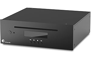 Pro-Ject CD Box DS3, High end CD player with True Red Book playback, Analog and Digital outputs, Black