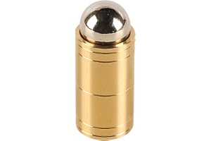 Tiardey Ball Tube Mystery Magic Trick Mässing Stål Kula sjunker ner i tuben Närbild Illusioner Rekvisita för mentalism magike