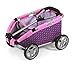 Produktbild Bayer Chic 2000 660 40 - Ziehwagen Skipper, Handwagen für Puppen Oder Teddybären, Dots Purple Pink