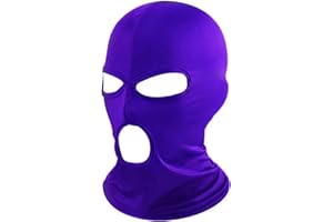 WYSUMMER Maschera Passamontagna, Maschera da Uomo a Tre Fori Laika Sottile da Donna per Cappellino da Caccia da Ciclismo per Moto