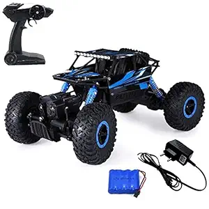 Rubela New 4 Wheel Rock Crawler SUV Monster Off-Roading Truck 4WD Rechargeable Remote Control Car