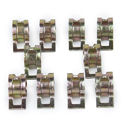 TOOGOO(R) 10 x Federklemme Kraftstoffschlauch Linie Wasser Rohr Luft Rohrschellen Fastener ? Durchmesser 14 mm - 5