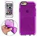 Price comparison product image Happy grocery shop Protect the phone Rice Grains Pattern TPU Protective Case,For iPhone 6 Plus & 6s Plus unique (Color : Purple)