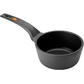 BRA Efficient | Saucepan 16 cm, Cast Aluminium with Non-Stick | Suitable for all hob types, including induction