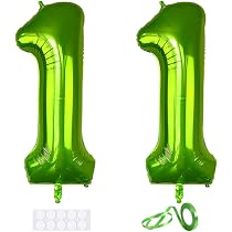 XXL Geburtstagsballon Zahl 10 – 100 Cm, Blau, Für Luft/Helium – Inkl. Bänder & Klebepunkte