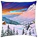 Produktbild Santuary Zone in Winter - Throw Pillow Cover Case (18
