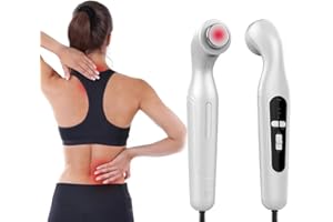 DVONE 15W Equipo De Fisioterapia por Ultrasonido, Masajeador Ultrasónico, Temporizador de 15 minutos + 3 velocidades ajustables, para Relajar los Músculos y Cuidar las Articulaciones