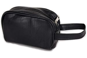 Emila Pochette uomo da polso borsello chiavi borsa piccola borsetta a mano morbida moto casual sportiva ragazzo viaggio con zip beauty case marsupio passeggio primavera estate 2025