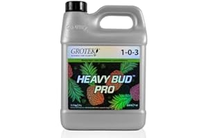 Grotek Fertilizante Heavy Bud Pro - Nutriente de Floración (4L)