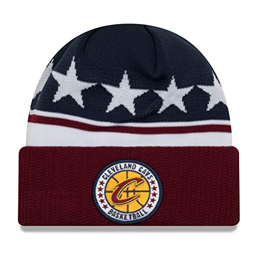 New Era Tipoff Series Classic Cuff Beanie Hat - NBA Cuffed Winter Basketball Knit Cap