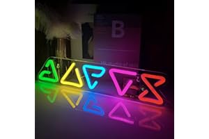 PILOYINDE Consola de juegos Luz de neón Consola de juegos Letrero LED Letrero de neón personalizado Luces de neón USB para la decoración de la pared del dormitorio de la sala de juegos