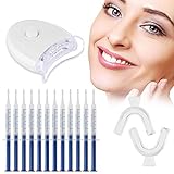 Teeth Whitening Kit Xpassion Professional Tooth Whiten Gel Dental Care Home Bleaching Kit for White Teeth Including 12 Teeth Whitening Gel