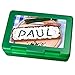 Produktbild Brotdose Paul, Motiv Brotscheibe , Lunchbox mit Namen, Brotdose Light Green - Frühstücksdose Kunststoff lebensmittelecht