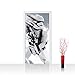 Produktbild Türtapete selbstklebend 91x211 cm PREMIUM PLUS Tür Fototapete Türposter Türpanel Foto Tapete Bild - STAR WARS Stormtrooper Kindertapete Cartoon Roboter Helm Waffe - no. 838