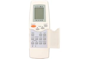 Annadue Control Remoto de Aire Acondicionado para Carrier, Reemplazo del Control Remoto para Carrier RFL-0601 KFL-0301E KF(R)-0199G