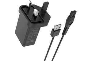 Superer 5V Charger Fit for Philips One Blade 360 QP2824, QP2734, QP2724, QP2834, MG7962, QP1924, MG7930, MG5950, QP6652, QP4631, S5887, BG7485, BG5021, S5884 Electric Body Trimmer Shaver Power Cord