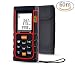 Produktbild ieGeek Professional Laser Entfernungsmesser / Lasermessgerät, Baustellen Laser Distanzmesser, Messbereich 0,05-60 m, Großes LCD-Display, IP54 Staub und Spritzwasser-Schutz, + 2x AAA Batterien