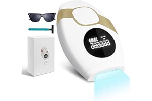 LORRTTA IPL Hair Removal Device, 99999 Flashes Laser Hair Removal Device, 5 Adjustable Levels, 2 Modes Lazer IPL Hair Remover for Women, Hair Laser Removal Machine for Face, Arms, Legs, Any Body