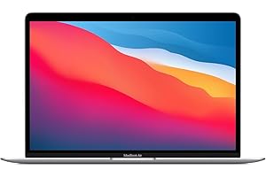 2020 Apple MacBook Air con Apple M1 Chip (13-pollici, 8GB RAM, 256GB SSD) (QWERTY Inglese) Argento (Ricondizionato)