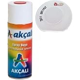 Ak&ccedil;alı Sprey Boya, Beyaz