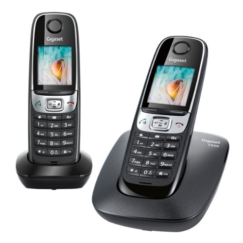 spécifications Gigaset C620 Duo Téléphone sans Fil DECT/GAP 2 Combinés Noir
